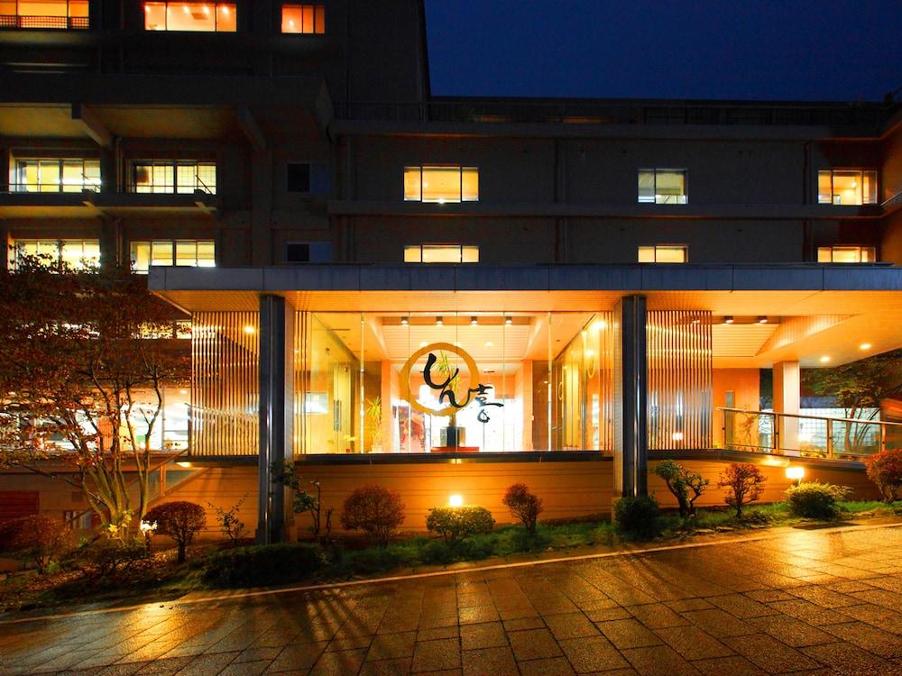 Shinki Hotell Shibukawa Exteriör bild